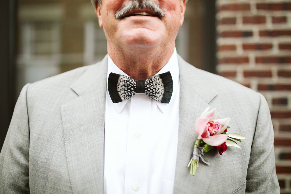  The father of the bride’s details at this Battello Wedding in Jersey City, NJ 