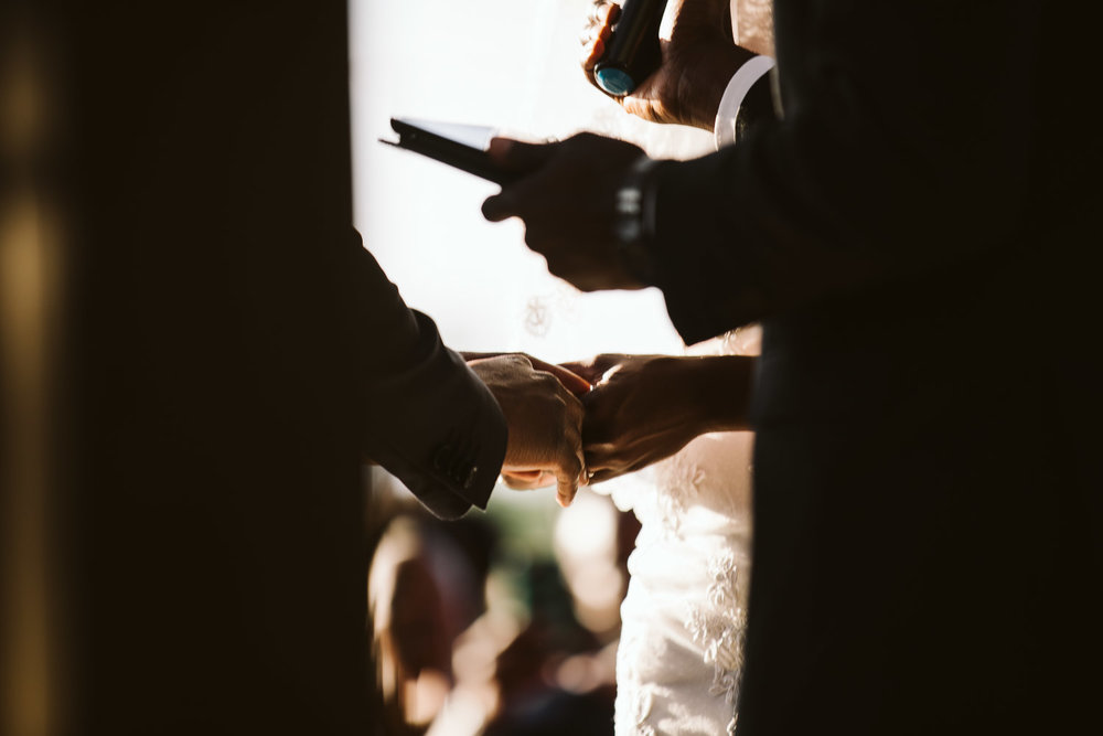  ring exchange during wedding ceremony 