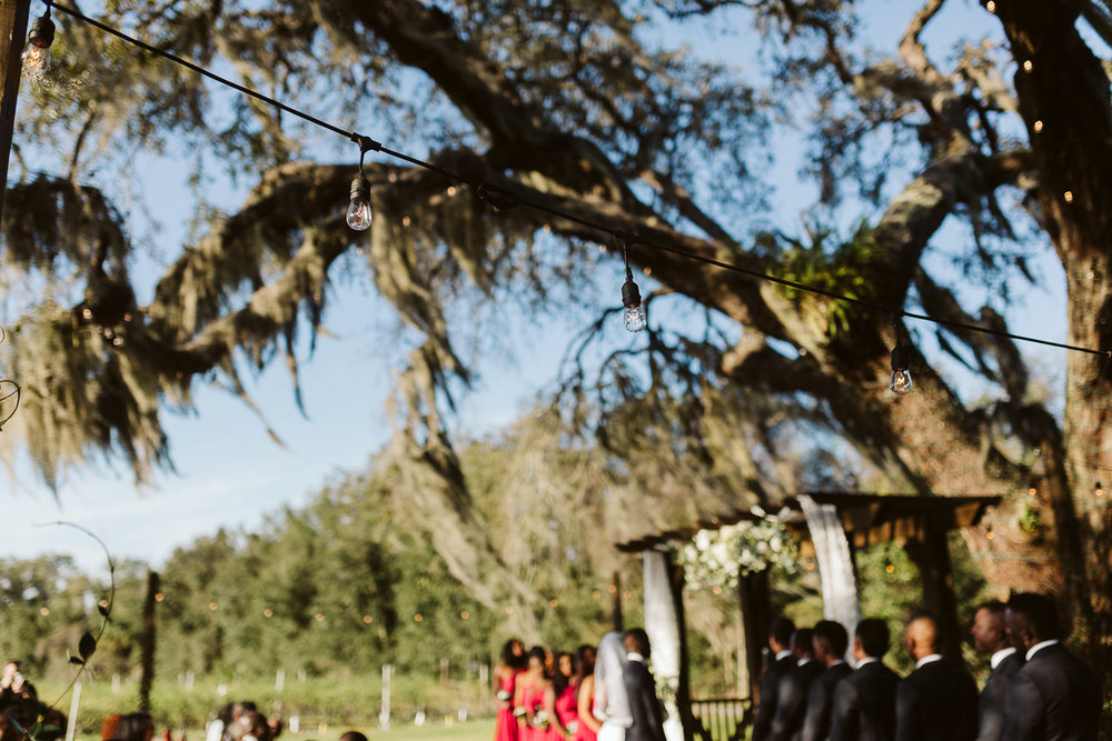  jacksonville florida wedding ceremony at ever after farms 
