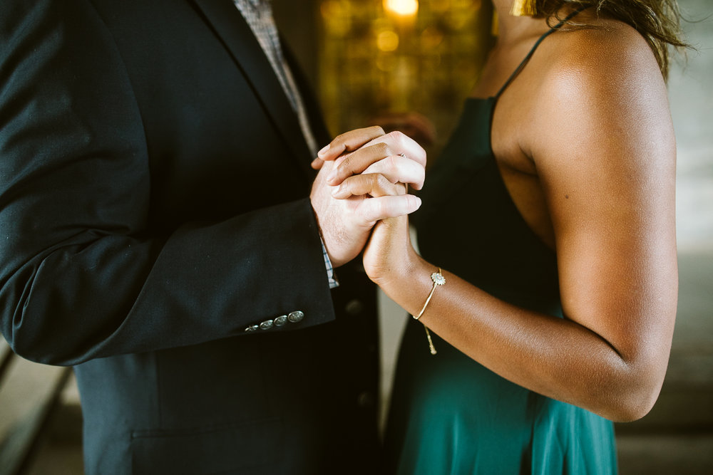  hand holding during library of congress engagement session 